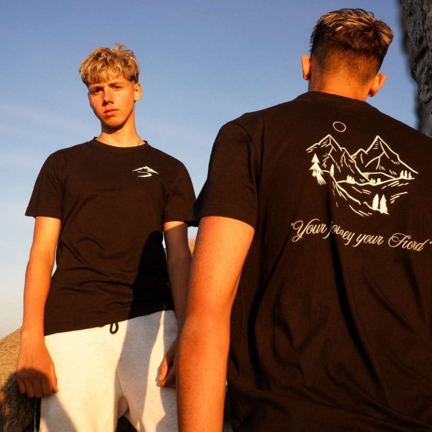 Fiord Classic Black Tee